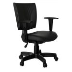 Cadeira B-ONE Back System com Braços Reguláveis – Corino Preta – 31010 RM MÓVEIS 10