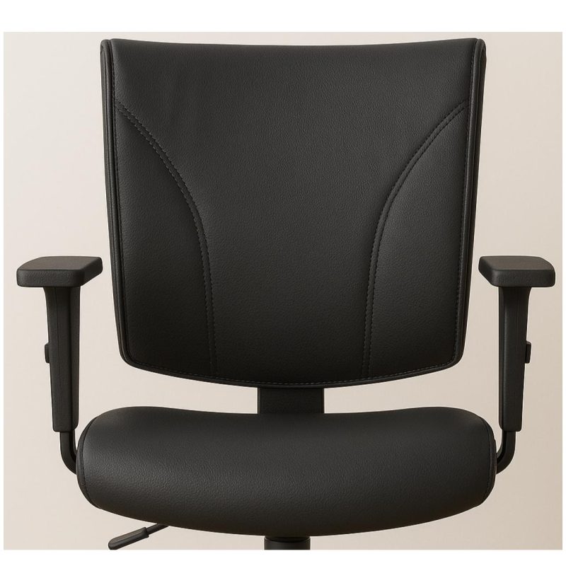 Cadeira B-ONE Back System com Braços Reguláveis – Corino Preta – 31010 RM MÓVEIS 7