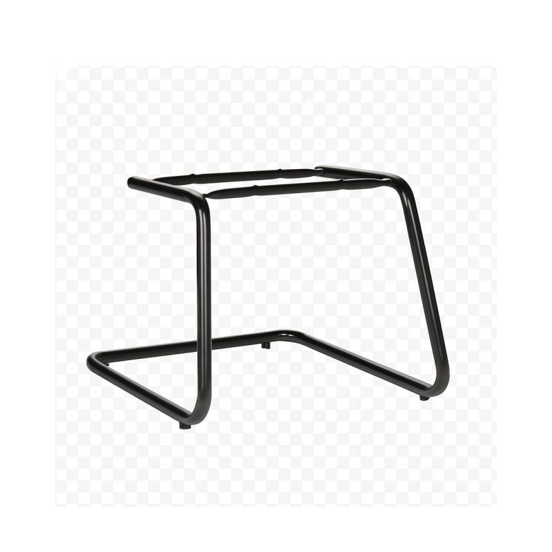 Cadeira Executiva Costurada Base em “S” PRETA – Corino Preto – 31014 RM MÓVEIS 8