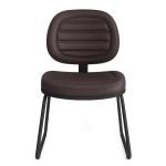 Cadeira Executiva Costurada Base Trapézio – Corino Preto – 31031 RM MÓVEIS 10