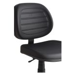 Cadeira Executiva COSTURADA Giratória sem Braços – Cor Preta – 31002 RM MÓVEIS 15