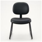 Cadeira Executiva LISA Base Trapézio – Corino Preto – 31030 RM MÓVEIS 11