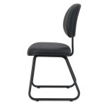 Cadeira Executiva LISA Base Trapézio – Corino Preto – 31030 RM MÓVEIS 13