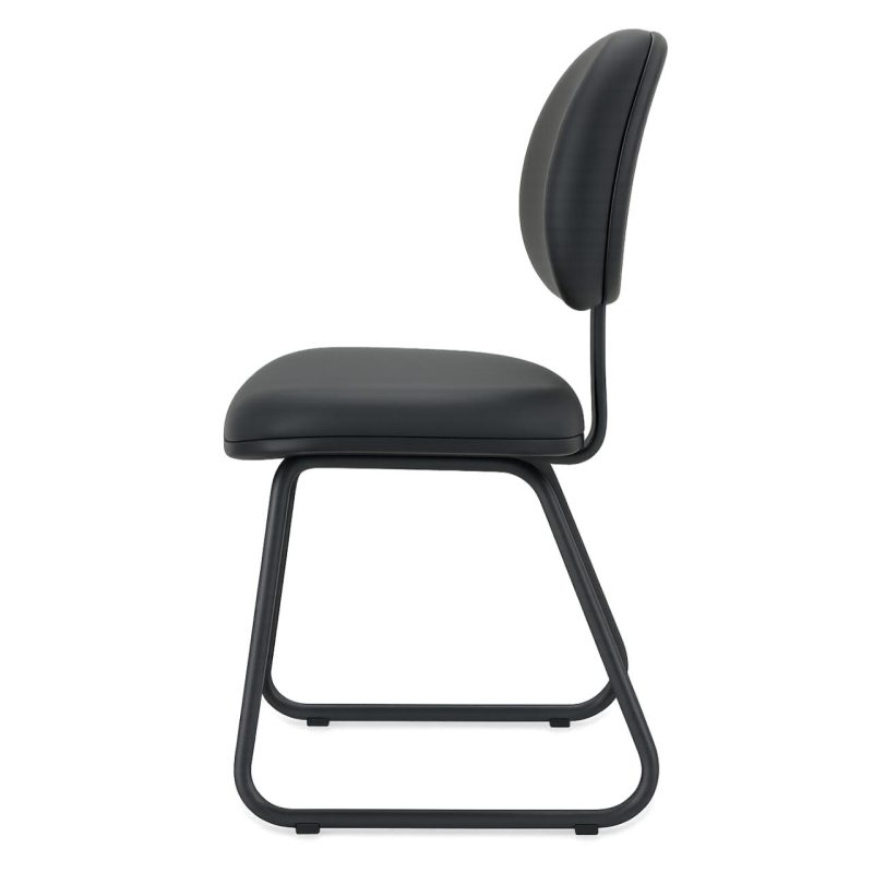 Cadeira Executiva LISA Base Trapézio – Corino Preto – 31030 RM MÓVEIS 5