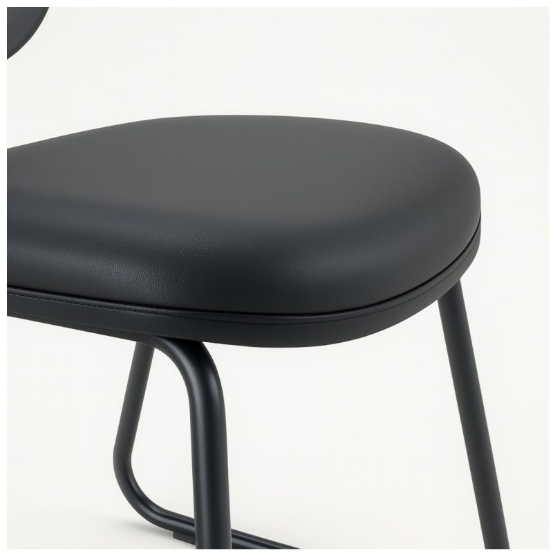 Cadeira Executiva LISA Base Trapézio – Corino Preto – 31030 RM MÓVEIS 8