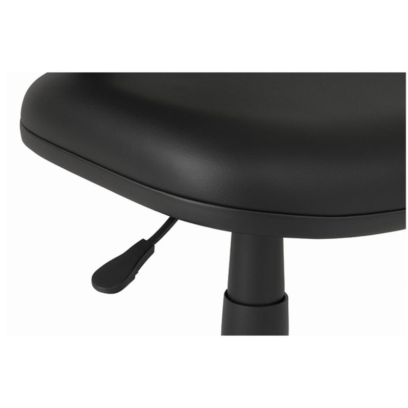 Cadeira Executiva LISA Giratória Sem Braços – Corino Preto – 31000 RM MÓVEIS 6