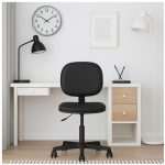 Cadeira Executiva LISA Giratória Sem Braços – Corino Preto – 31000 RM MÓVEIS 17