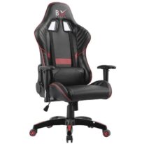 Cadeira Gamer Giratória BLX GAMER 6009G – Vermelho/Preto – 30031 RM MÓVEIS