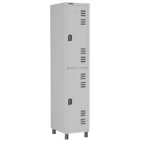 Roupeiro LOCKER de Aço com 02 PORTAS GRANDES – 1,90×0,32×0,40m – CZ/CZ – W3 – 11012 RM MÓVEIS