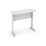 Mesa Escritório 0,90×0,60m – S/ Gavetas CINZA/CINZA – 43080 RM MÓVEIS 5