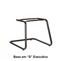 Base em “S” EXECUTIVA preta – PMD – 42209 RM MÓVEIS