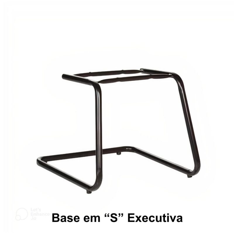 Base em “S” EXECUTIVA preta – PMD – 42209 RM MÓVEIS 2