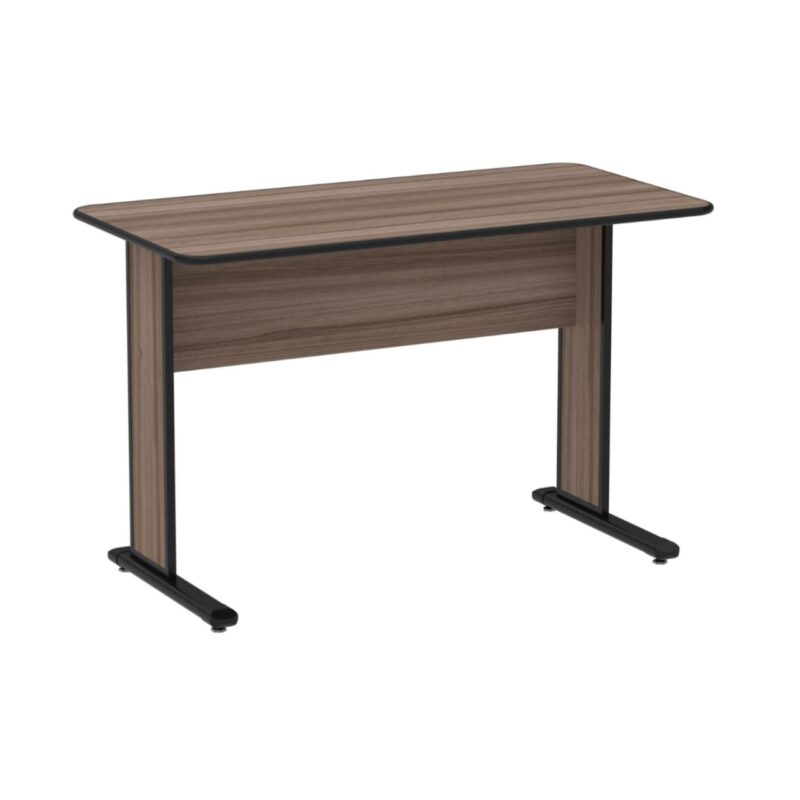 Mesa Escritório 0,90×0,60m – Cor Walnut 44094 RM MÓVEIS 2