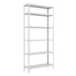 Estante de Aço com 06 Bandejas 27 cm (# 26/20) – 1,98×0,92×0,27m – W3 -16002 RM MÓVEIS 6