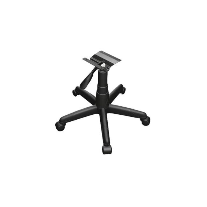Cadeira B-ONE Giratória com Braços Reguláveis – Cor Preta 31009 RM MÓVEIS 6
