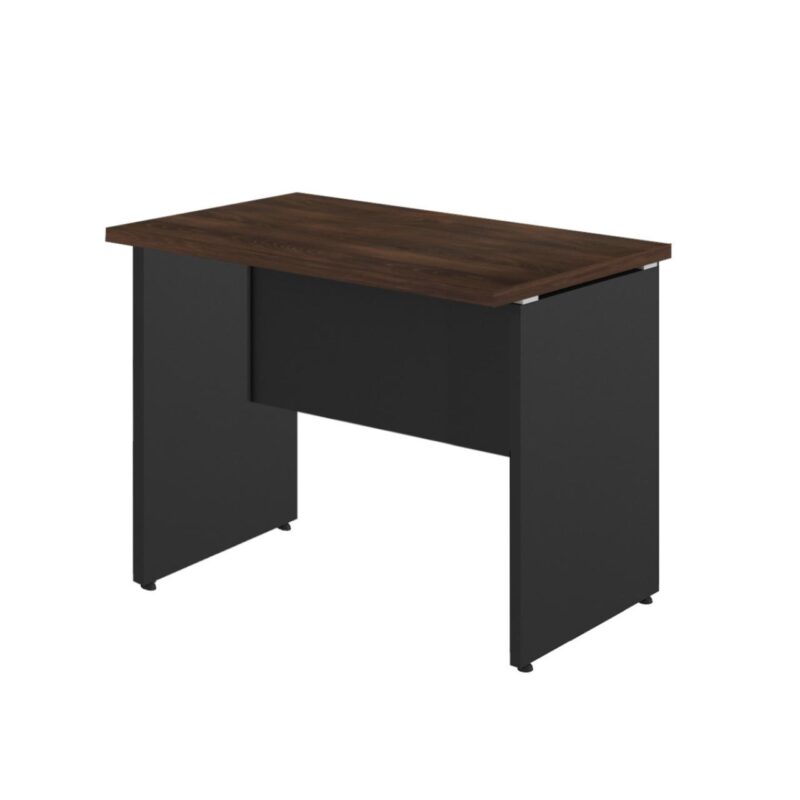 Mesa Escritório 1,20×0,60m – S/ Gavetas MARSALA / PRETO – 23470 RM MÓVEIS 2