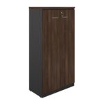 Armário Alto Fechado com 02 Portas – 1,60×0,80×0,45m MARSALA / PRETO – 51009 RM MÓVEIS 7
