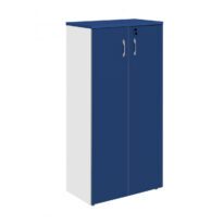 Armário Alto Fechado com 02 Portas – 1,59X0,80X0,42m – PMD – AZUL/CZ – 44102 RM MÓVEIS