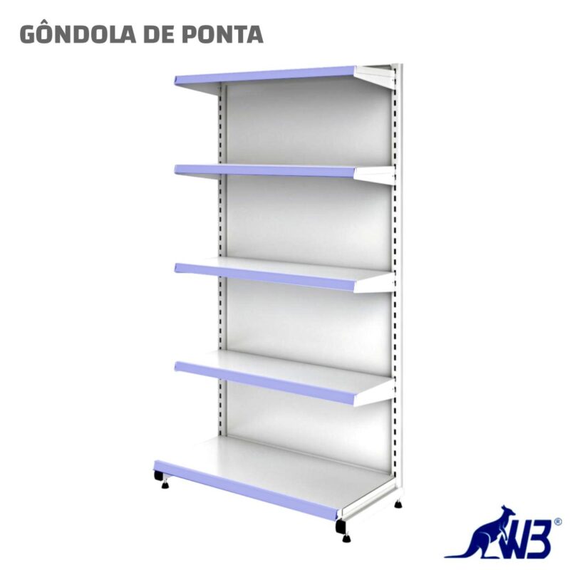 Ponta de Gôndola 1,62×0,90m 15009 RM MÓVEIS 2