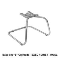 Base em “S” CROMADA – ROAL – 42108 RM MÓVEIS 2