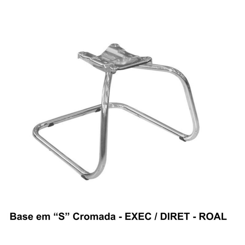 Base em “S” CROMADA – ROAL – 42108 RM MÓVEIS 2