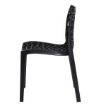 Cadeira Interlocutor GRUVYER para Escritório ou Jantar – Polipropileno – Cor Preto – 48006 RM MÓVEIS 12