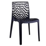 Cadeira Interlocutor GRUVYER para Escritório ou Jantar – Polipropileno – Cor Preto – 48006 RM MÓVEIS 8