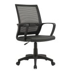 Cadeira de Escritório Diretor Tela MAYA c/ braço – Cor Preto – 34029 RM MÓVEIS 10
