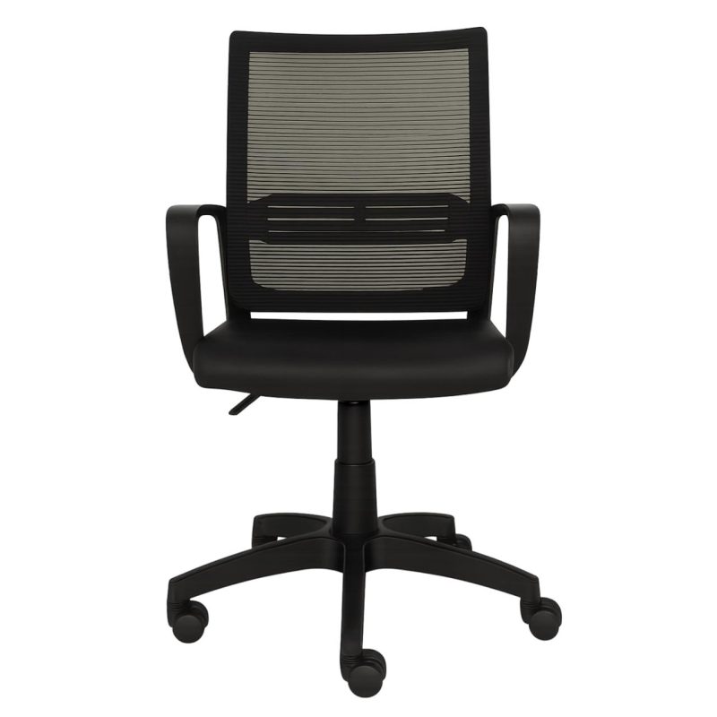 Cadeira de Escritório Diretor Tela MAYA c/ braço – Cor Preto – 34029 RM MÓVEIS 4