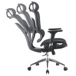 Cadeira de Escritório Presidente Tela ÉVORA – Cor Preto – 30065 RM MÓVEIS 15