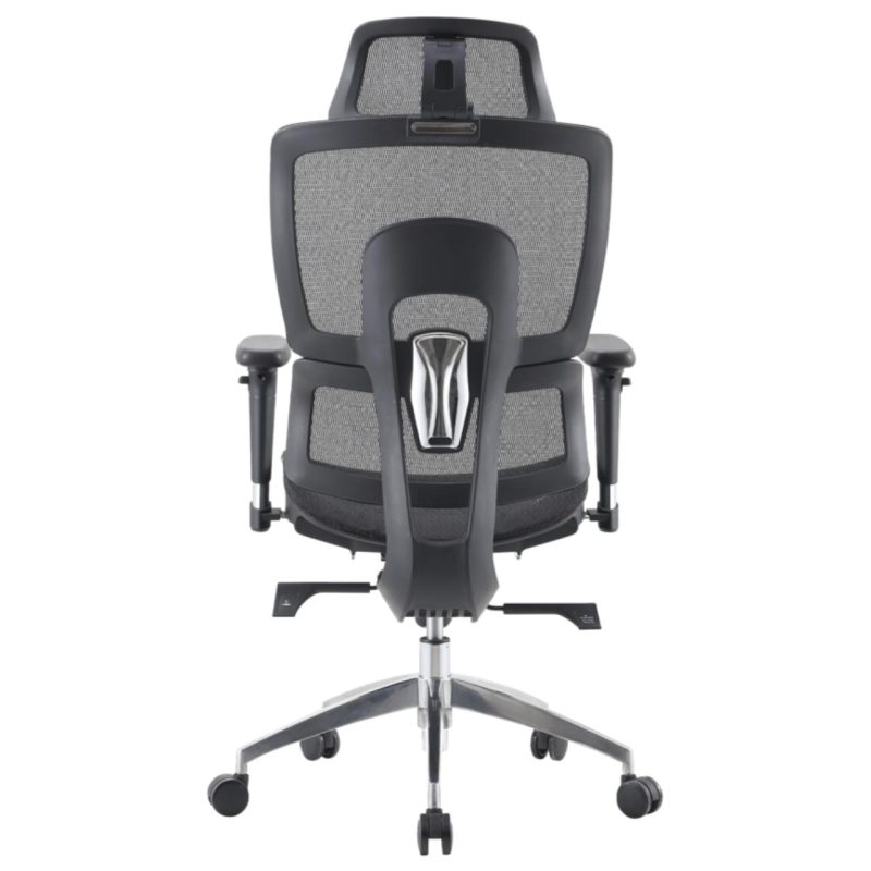 Cadeira de Escritório Presidente Tela ÉVORA – Cor Preto – 30065 RM MÓVEIS 7