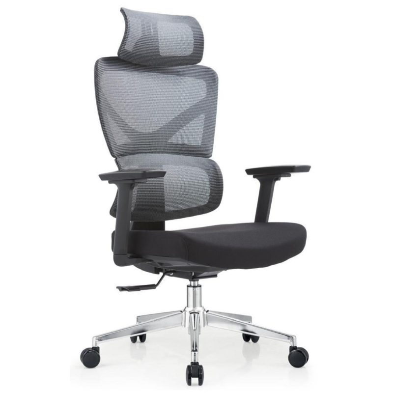 Cadeira de Escritório Presidente Tela TITAN – Cor Preto – 30067 RM MÓVEIS 2