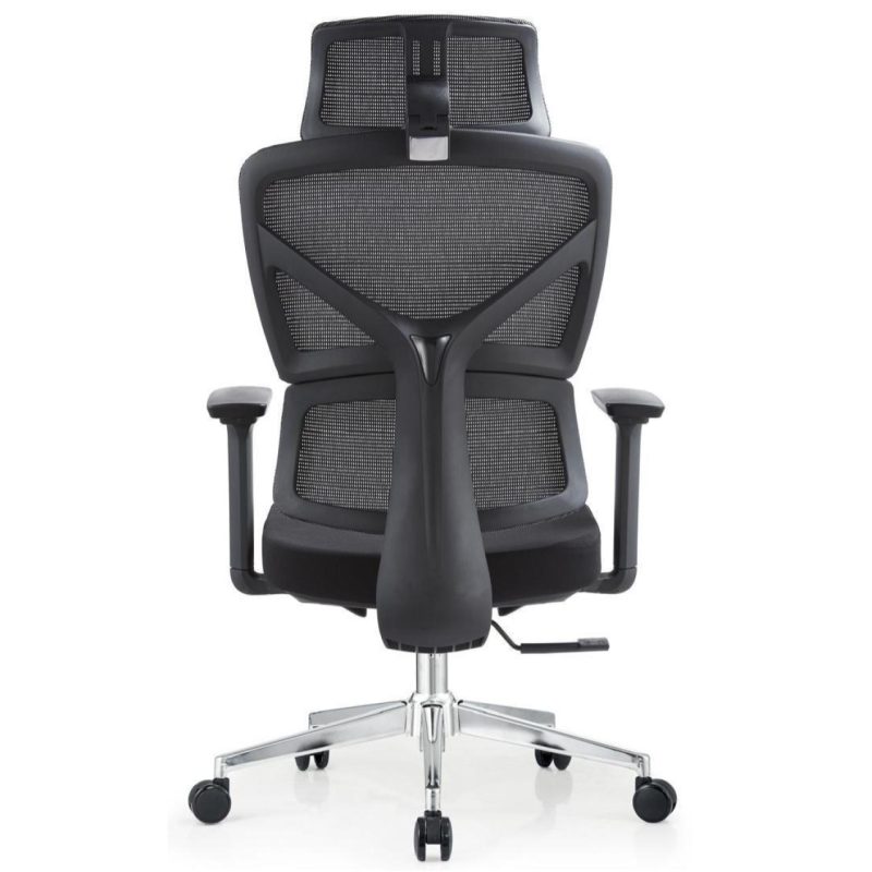 Cadeira de Escritório Presidente Tela TITAN – Cor Preto – 30067 RM MÓVEIS 5