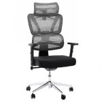 Cadeira de Escritório Presidente Tela ÉDON – Cor Preto – 30066 RM MÓVEIS 15