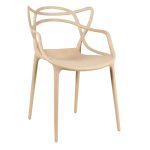 Cadeira Interlocutor ALLEGRA para Escritório ou Jantar – Polipropileno – Cor AREIA – 48009 RM MÓVEIS 10