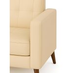 Poltrona para Escritório ROMA 03 Lugar – Corino – Cor AREIA – 60063 RM MÓVEIS 11