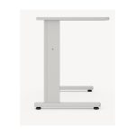 Mesa Escritório 0,80×0,60m – JOB – CINZA/CINZA – 43087 RM MÓVEIS 9
