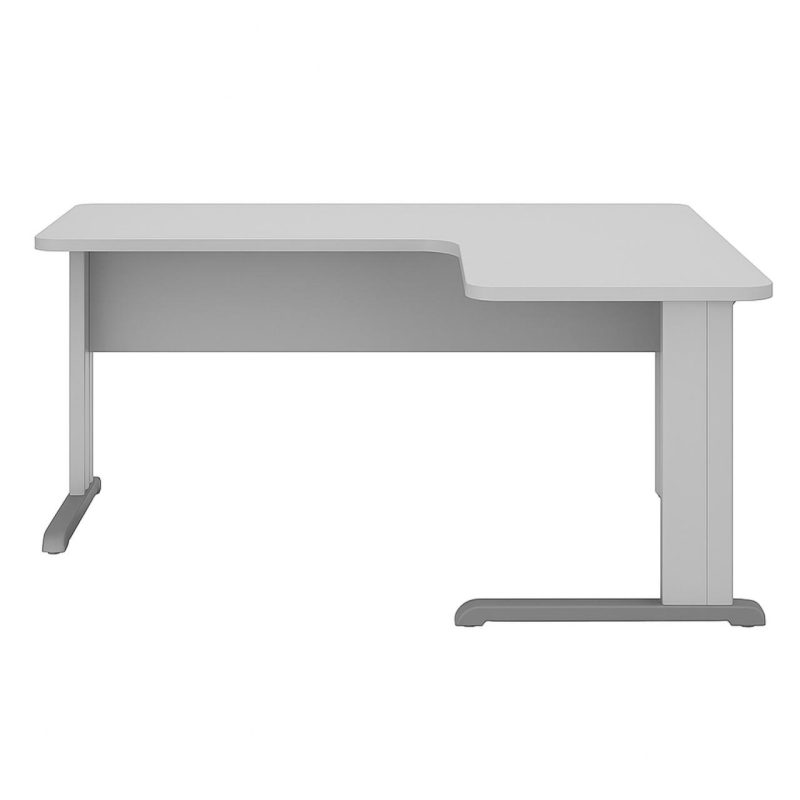 Estação de Trabalho 1,40×1,40m com 02 Gavetas – JOB – CINZA / CINZA – 43019 RM MÓVEIS 3