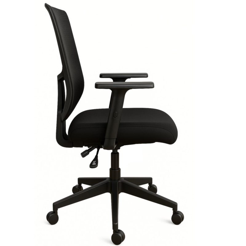 Cadeira de Escritório Tela PRYUS Back System – Cor Preto – 20099 RM MÓVEIS 3