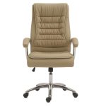 Poltrona Presidente LUXO c/ mola Ensacada – COR FENDI – 30061 RM MÓVEIS 12