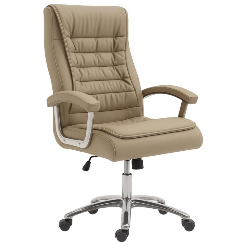 Poltrona Presidente LUXO c/ mola Ensacada – COR FENDI – 30061 RM MÓVEIS 2