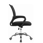 Cadeira de Escritório Tela TURYA c/ braço – Cor Preto – 34044 RM MÓVEIS 11