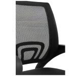 Cadeira de Escritório Tela TURYA c/ braço – Cor Preto – 34044 RM MÓVEIS 15