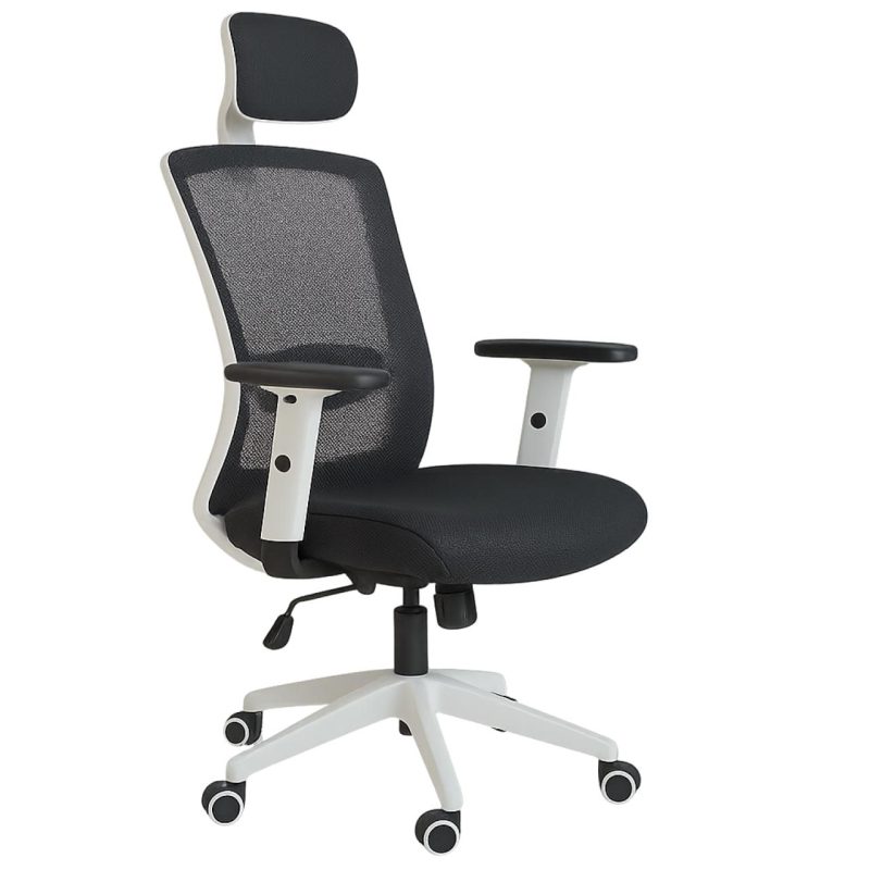 Cadeira de Escritório Tela WAY BRANCA – Cor BRANCA / PTO – 20080 RM MÓVEIS 5