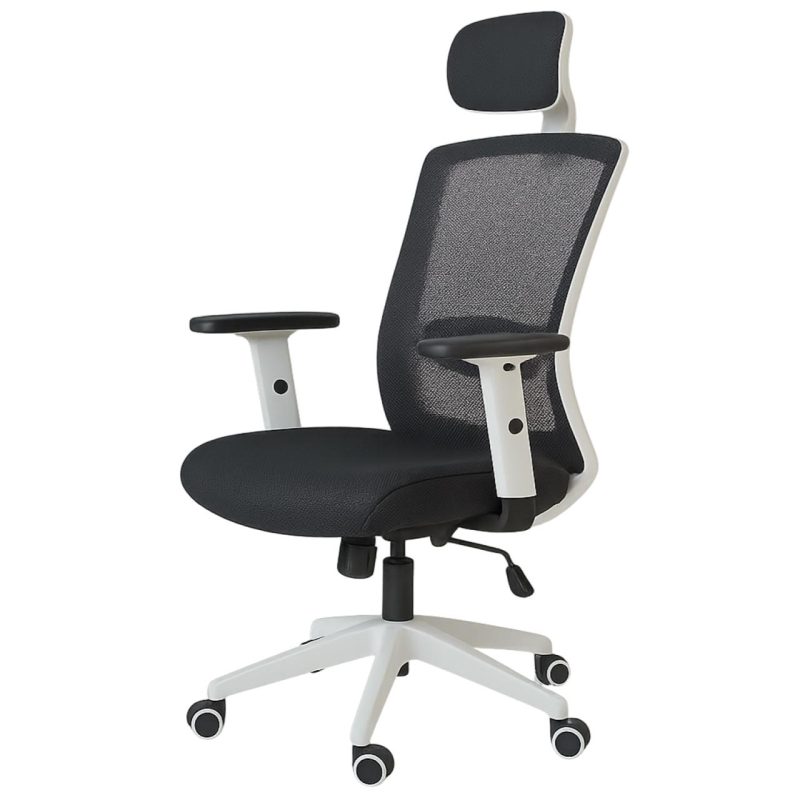 Cadeira de Escritório Tela WAY BRANCA – Cor BRANCA / PTO – 20080 RM MÓVEIS 2