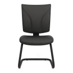 Cadeira de Escritório B-ONE Base em “S” Preta – Corino Preto – 31032 RM MÓVEIS 11