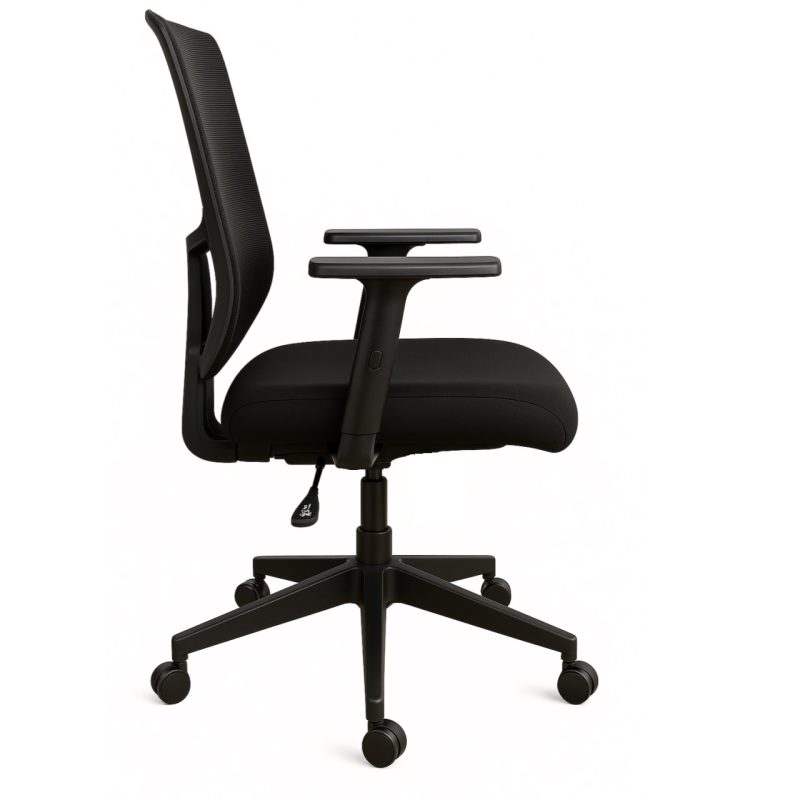 Cadeira de Escritório Tela Pryus PRIME com Regulagem Assento – Cor Preto – 20092 RM MÓVEIS 7