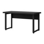 Mesa Escritório PÉ QUADRO – 1,20×0,60m – S/ Gavetas – PRETO / PRETO – 26001 RM MÓVEIS 12