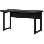 Mesa Escritório PÉ QUADRO – 1,70×0,70m – S/ Gavetas – PRETO / PRETO – 26003 RM MÓVEIS 11