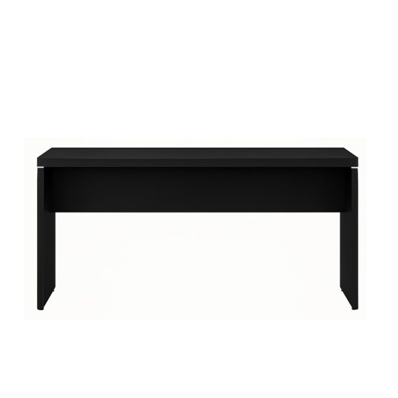 Mesa Escritório 1,20×0,60m – S/ Gavetas – PRETO/PRETO – 26005 RM MÓVEIS 3